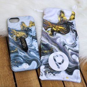 Loopy Case iPhone 6 Onyx Metallic Marble